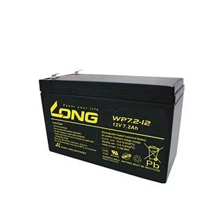 12V 7Ah Long Battery Black (Ups)