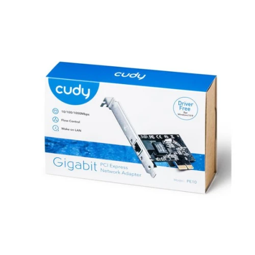 Cudy Internal Pe10 Gigabit Pci Express Lan Card
