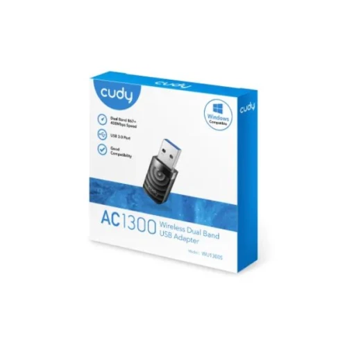Cudy Wu1300S 1300Mbps Dual Band Wi-Fi Wireless Receiver