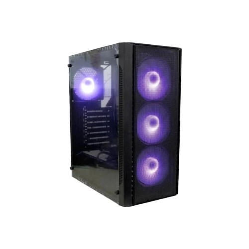 Pc Power Pg-200 Snow Black Atx Gaming Casing